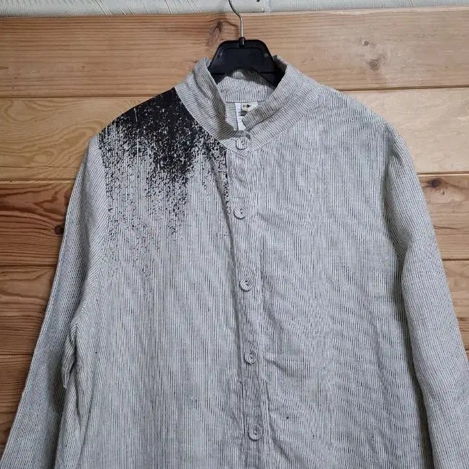 [BUNJANG] Linen One-Piece Jacket / 린넨 원피스형 자켓