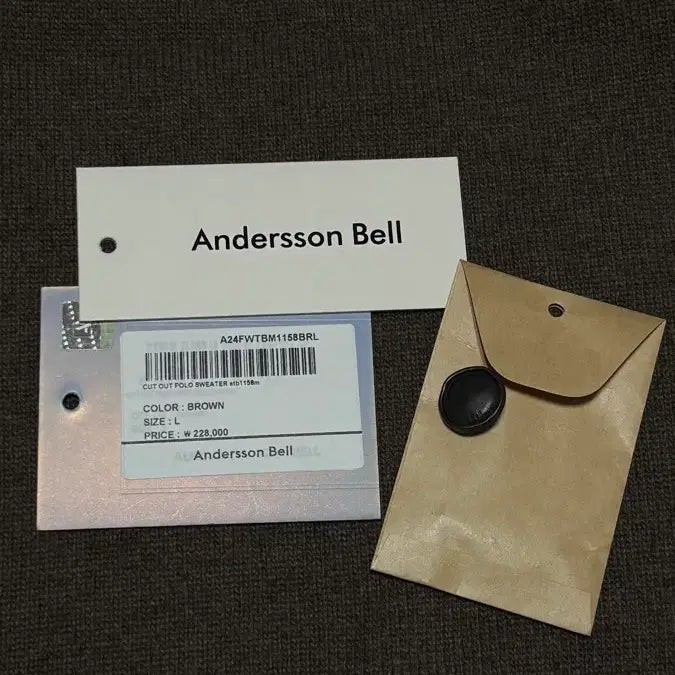 [BUNJANG] Andersson Bell Cutout Polo Sweater L / 앤더슨벨 컷아웃 폴로 스웨터 L