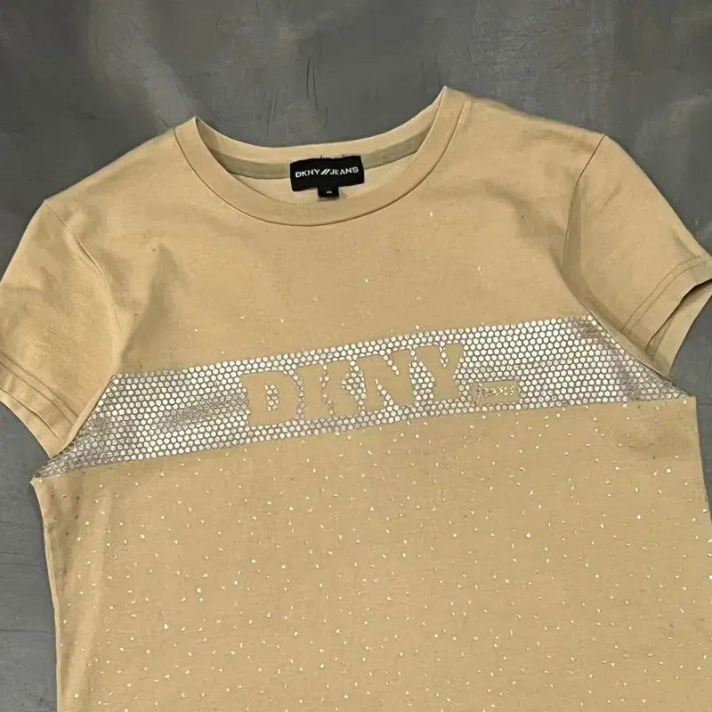 [BUNJANG] DKNY Jeans Logo Short Sleeve T-shirt / dkny 진스 로고 반팔티 y16416
