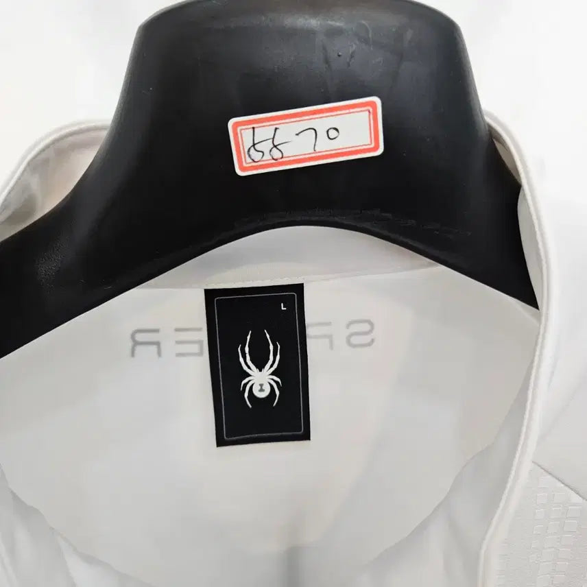 [BUNJANG] Spider White Running Jacket (L) / 스파이더 화이트 러닝 자켓 L
