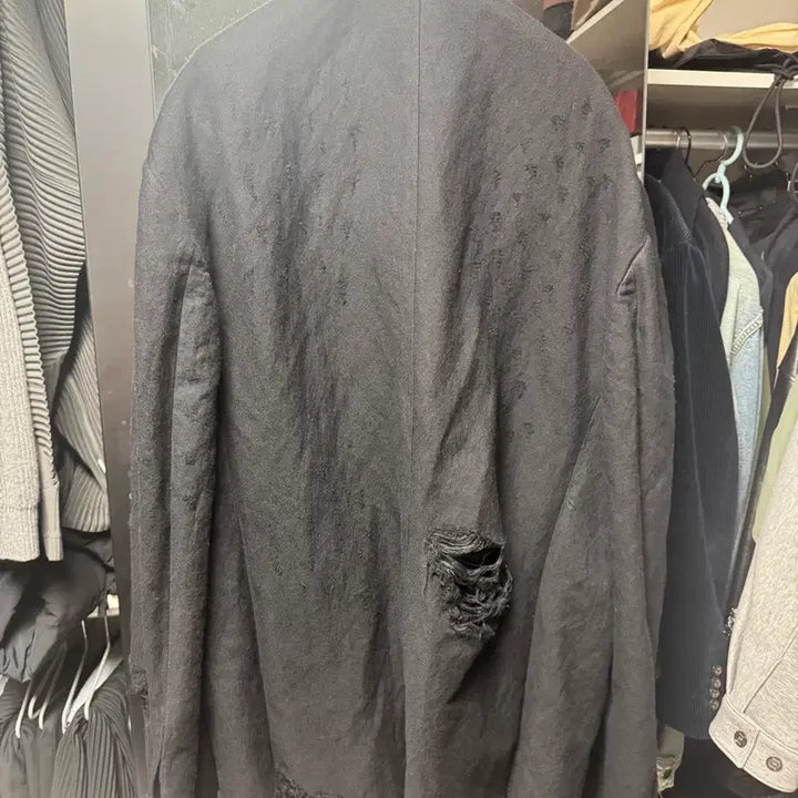 [BUNJANG] Juun.J 23FW Distressed Blazer 46 Size / 준지 23fw 디스 블레이저 46사이즈