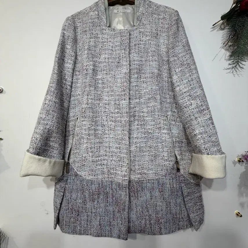 [BUNJANG] It MICHAA Tweed Jacket (Size 66) / 잇미샤 트위드         싸이즈 :  66