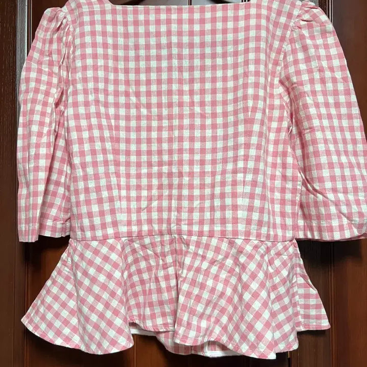 [SOLD OUT] 보카바카 체크 블라우스