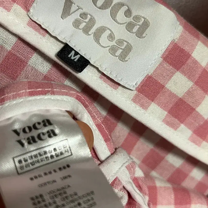[SOLD OUT] 보카바카 체크 블라우스