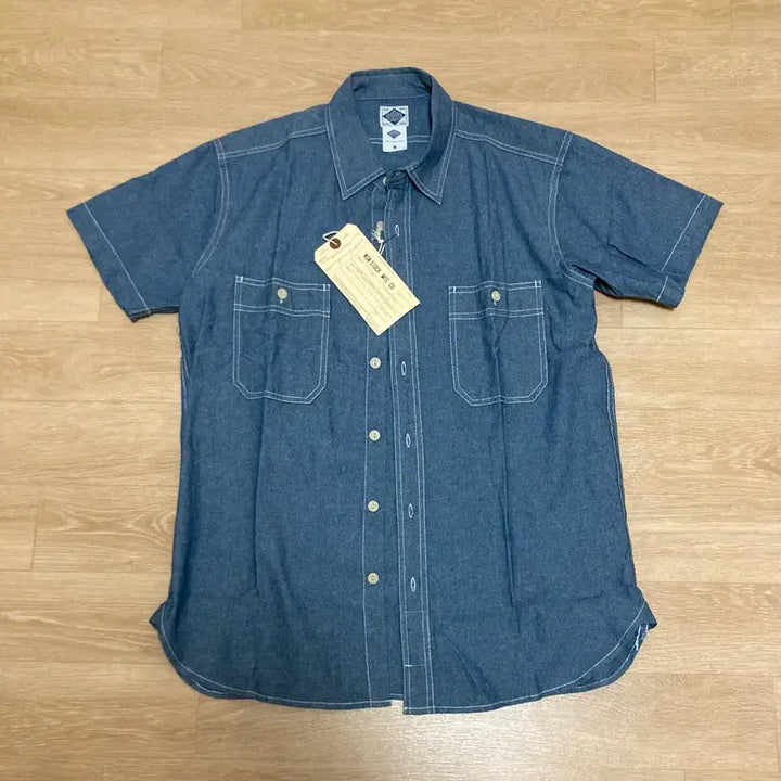 [BUNJANG] Bronson Nonstock Chambray Shirt M / 브론슨 논스탁 샴브레이 셔츠 M