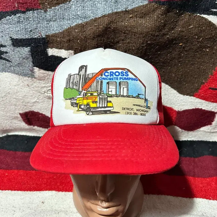 [BUNJANG] Vintage Cross Cap / [빈티지] Vintage Cross Cap