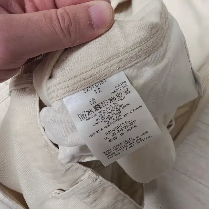 [BUNJANG] Nanamica Corduroy Dock Pants / [32] 나나미카 코듀로이 독 팬츠 nanamica