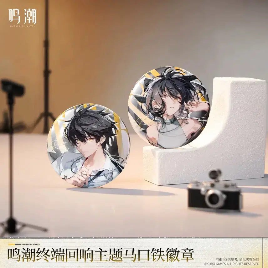 [BUNJANG] Mingjo Official Wanderer Can Badge / [예약공구] 명조 공식 방랑자 캔뱃지