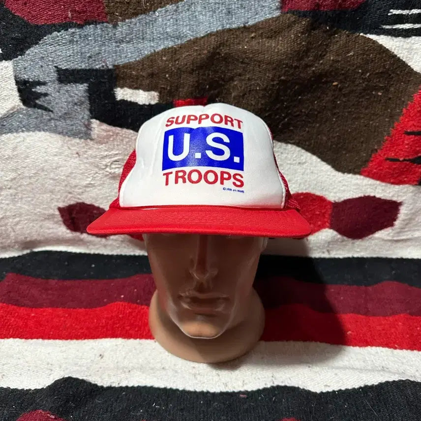 [BUNJANG] Vintage Support Trucker Cap / [빈티지] Vintage Support Trucker Cap