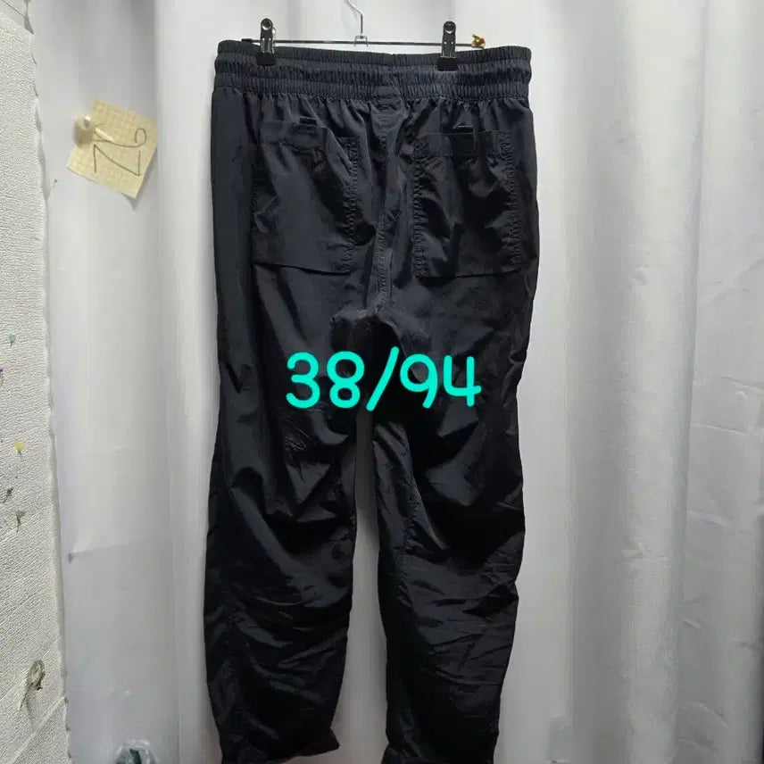 [BUNJANG] Nike Black Windbreaker Training Pants / 나이키 블랙 바람막이 트레이닝 바지
