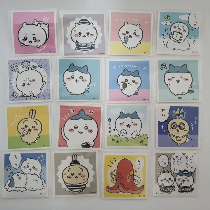 [BUNJANG] Chiikawa Ensky Seal Stickers Bundle Set / 치이카와 엔스카이 씰스티커 일괄 판매