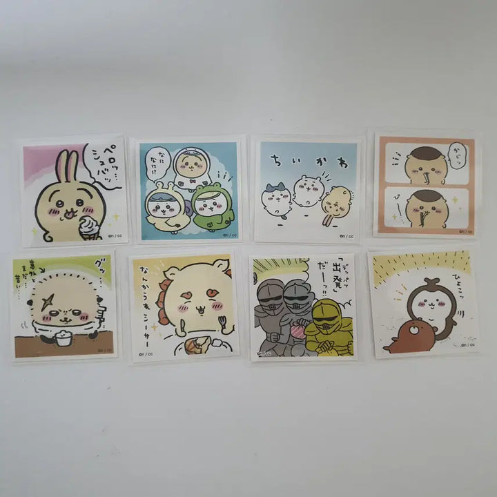 [BUNJANG] Chiikawa Ensky Seal Stickers Bundle Set / 치이카와 엔스카이 씰스티커 일괄 판매