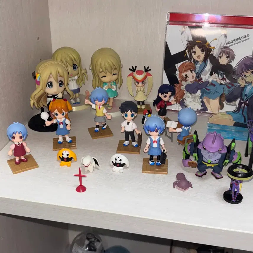 [BUNJANG] Evangelion Petit Eva School Collection Figure Bundle Set / 에반게리온 쁘띠 에바 스쿨컬렉션 피규어 일괄