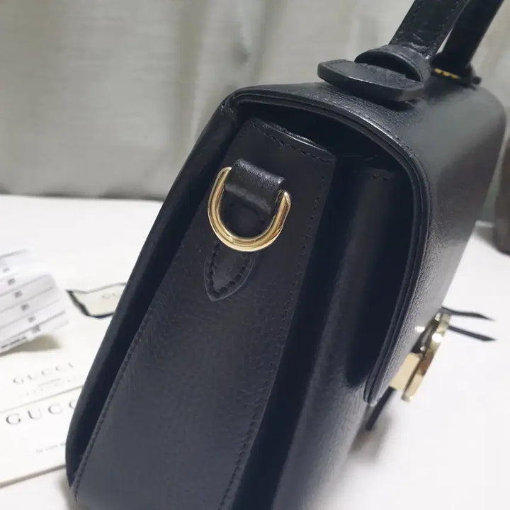 [BUNJANG] Gucci Interlocking Top Handle Bag Black (Small/Medium) / [파워정품] 구찌 인터로킹 탑 핸들백 탑핸들 크로스백 블랙 스몰 미듐 미