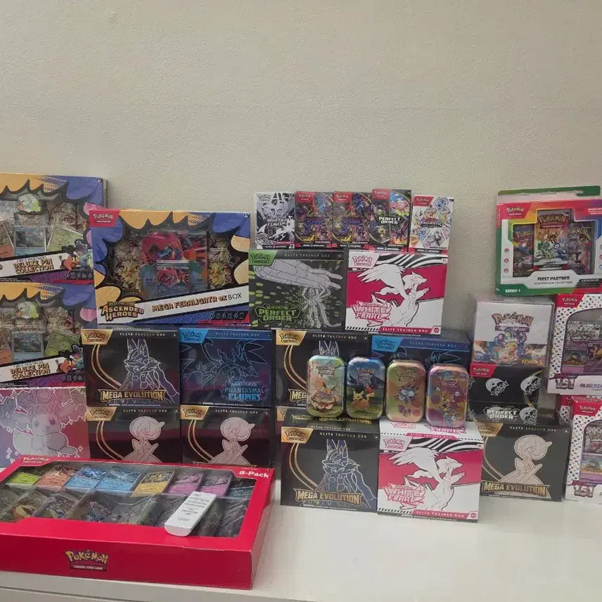 [BUNJANG] Pokemon Eevee Evolution 8-Pack Mini Tin Set (Sealed) / 포켓몬 북미 이브이 8팩 미니틴 세트 (미개봉)