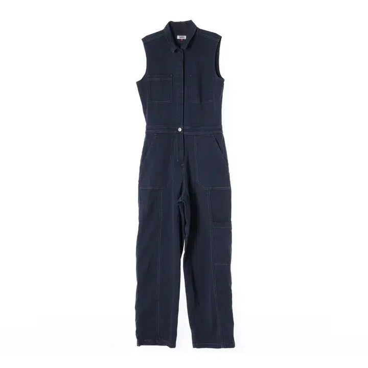 [BUNJANG] Tommy Jeans Sleeveless Work Jumpsuit / 타미진스 네이비 슬리브리스 워크 점프수트 S
