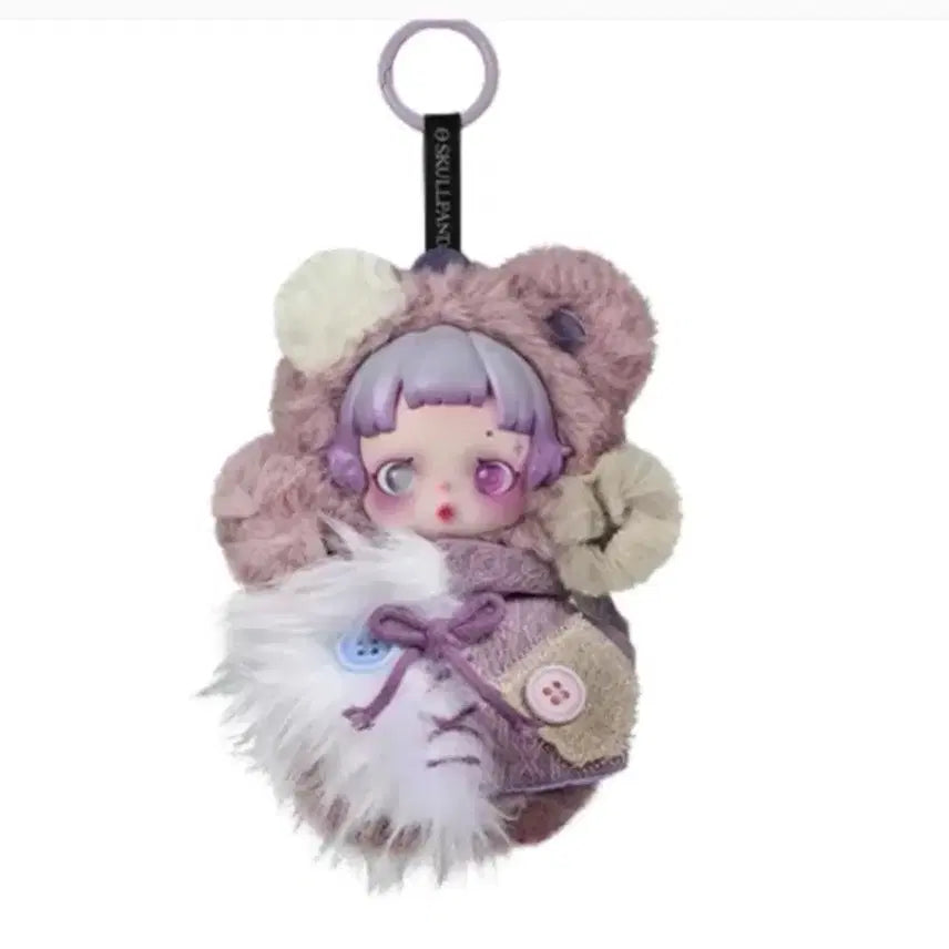 [BUNJANG] POP MART Skullpanda Rati Bear Keychain / 팝마트 스컬판다 날 찾아봐 래티베어 인형 키링 새상품