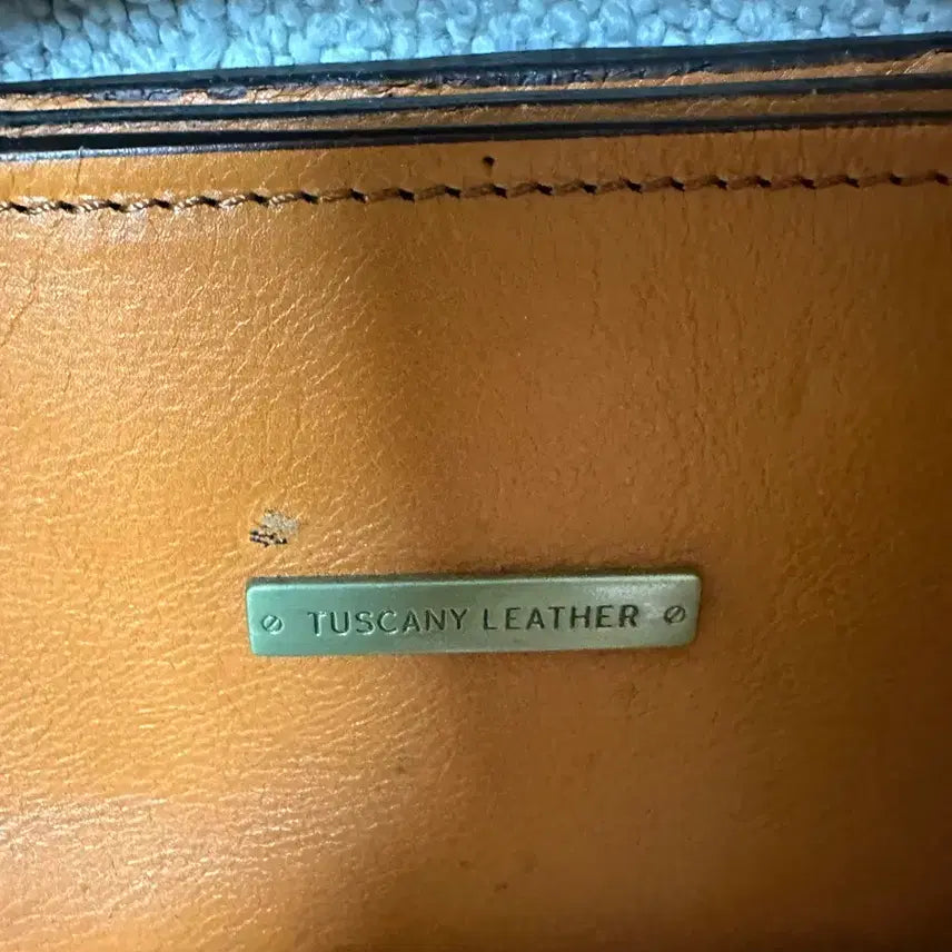 [BUNJANG] Tuscany Leather Italian Leather Briefcase / Tuscany Leather 이태리 가죽 서류 가방 브라운 팝니다