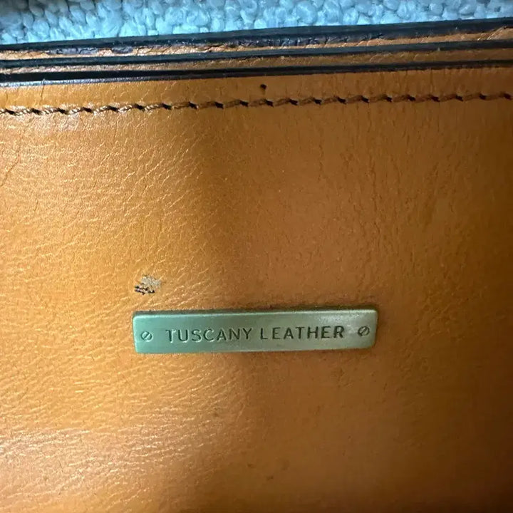 [BUNJANG] Tuscany Leather Italian Leather Briefcase / Tuscany Leather 이태리 가죽 서류 가방 브라운 팝니다