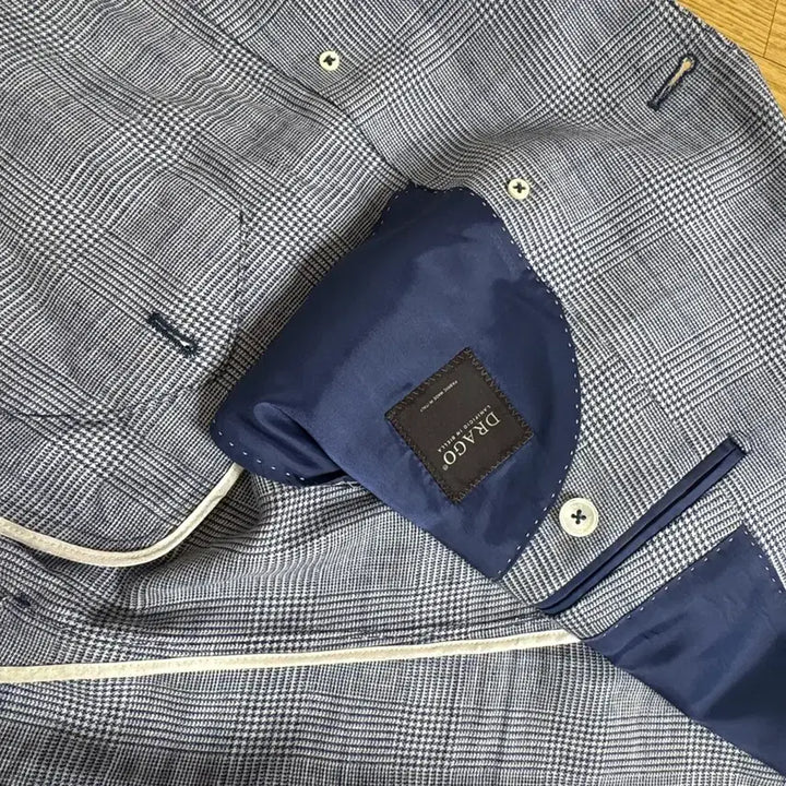 [BUNJANG] VanHart Di Albazar Linen Double Jacket / 반하트 디 알바자 린넨 더블 자켓