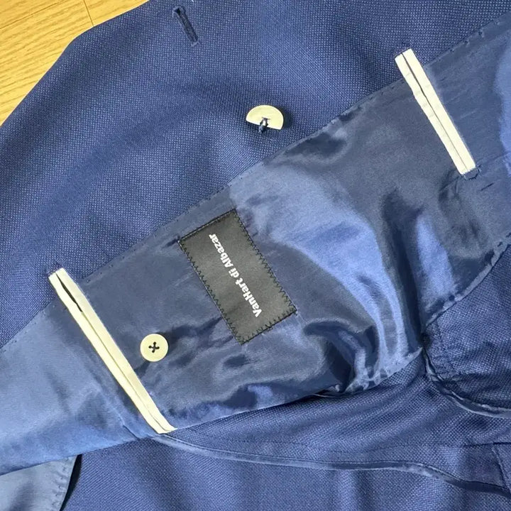 [BUNJANG] VanHart Di Albazar Linen Double Jacket / 반하트 디 알바자 린넨 더블 자켓
