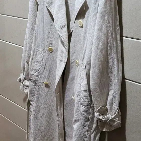 [BUNJANG] BEAKER Linen Coat (Size 66) / 명품 비이커( BEAKER)린넨코트 66
