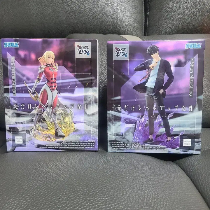 [BUNJANG] Sega Solo Leveling Sung Jinwoo &amp; Cha Hae-in Figure Set / 세가 나혼렙 성진우,차해인 피규어 세트