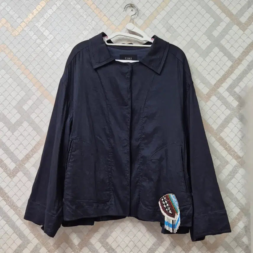 [BUNJANG] TIME Mahon Blend Beaded Jacket / TIME  마혼방 비즈자켓