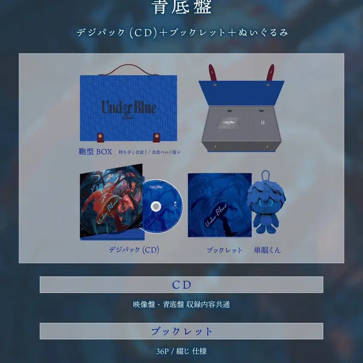 [BUNJANG] Eve Under Blue Limited Edition Album / 우타이테 Eve 언더블루 완전생산반 판매합니다!