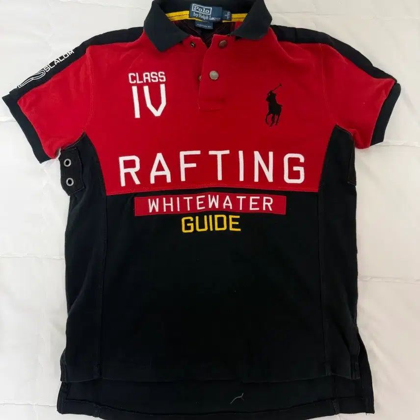 [BUNJANG] Polo Racing Collar T-shirt / 폴로 레이싱 카라티