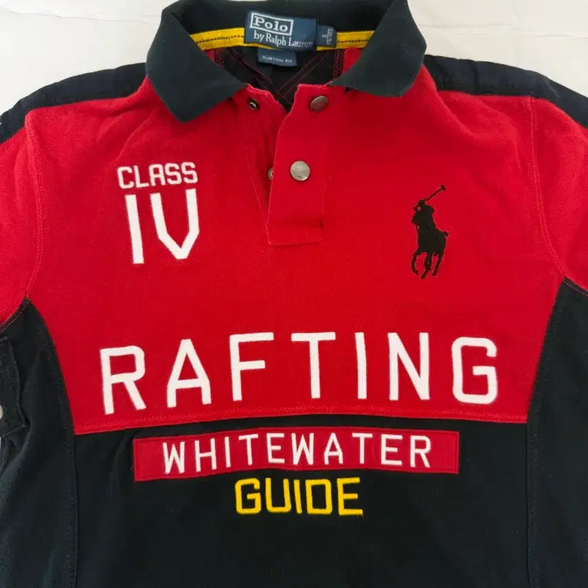 [BUNJANG] Polo Racing Collar T-shirt / 폴로 레이싱 카라티