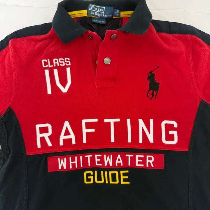 [BUNJANG] Polo Racing Collar T-shirt / 폴로 레이싱 카라티