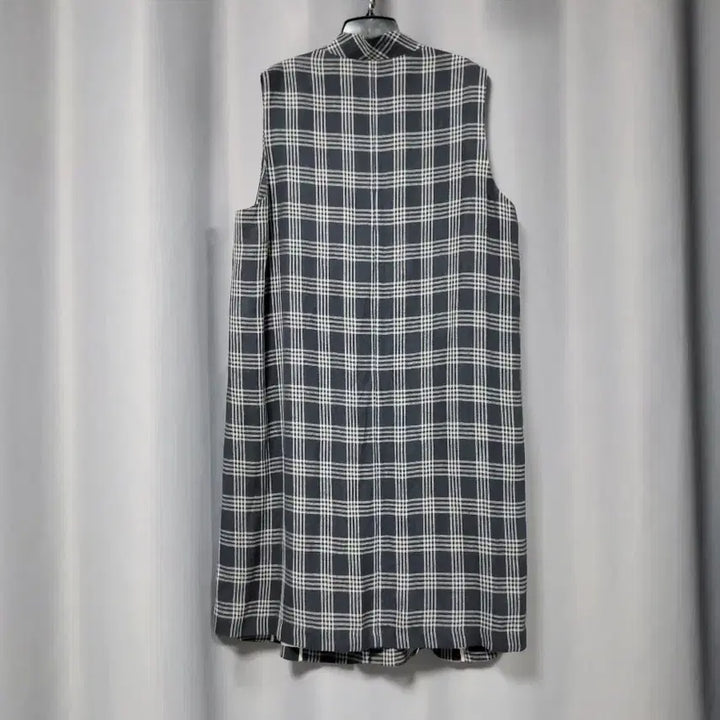 [BUNJANG] LBL 100% Linen Vest / LBL 체크 린넨100 조끼