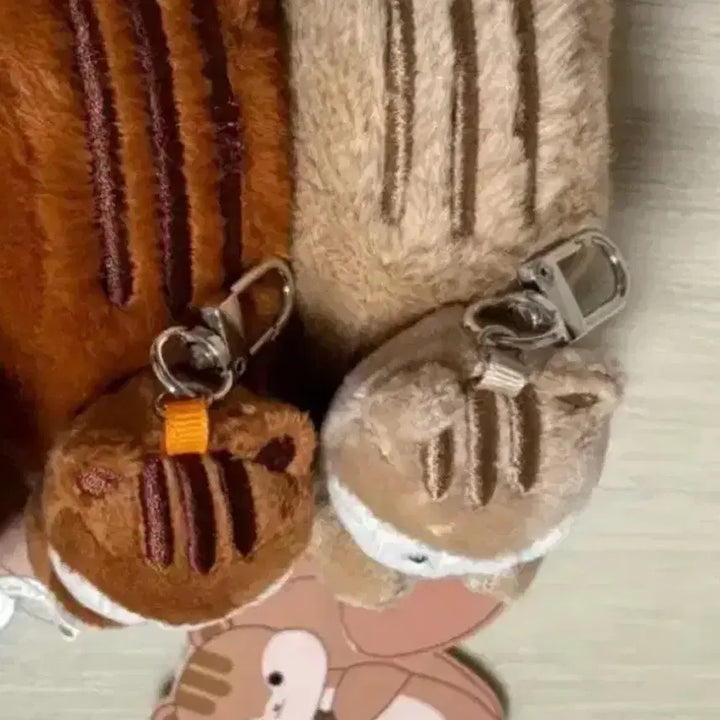 [BUNJANG] Kori Mori Squirrel Doll Keychain Set / 코리모리 다람쥐 인형 키링 세트 새상품
