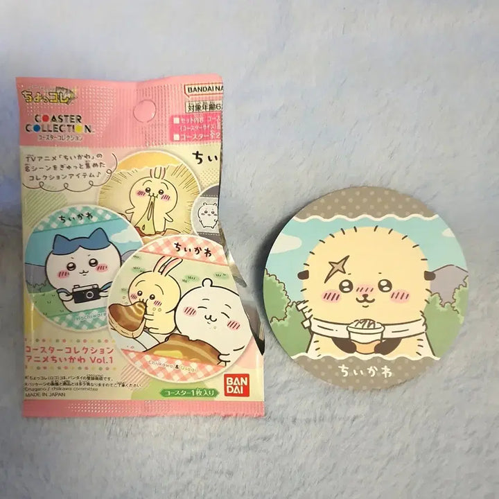 [BUNJANG] Chikawa Racco Collection Coaster / 치이카와 코스터 컬렉션 1탄 랏코