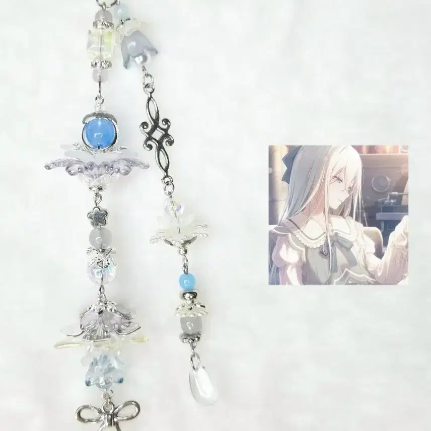[BUNJANG] Project SEKAI Kanade Bishoujo Bicharing Keychain / 프로세카 ㅣ 카나데 비즈 키링