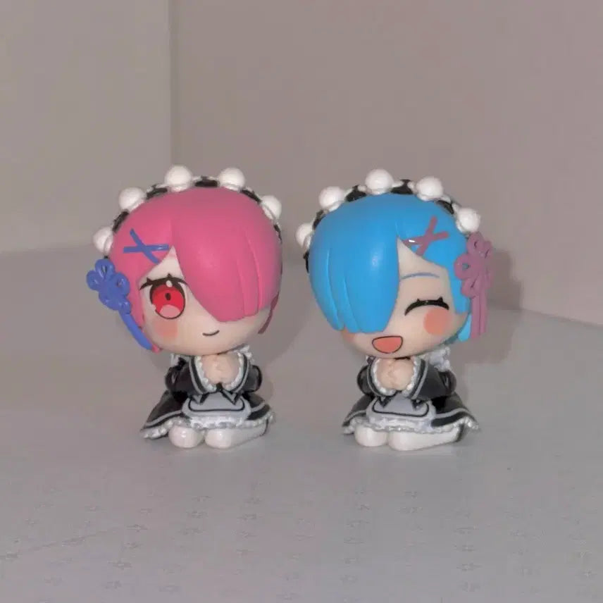 [BUNJANG] Re:Zero Rem &amp; Ram Gacha Figure / 렘 람 가챠 판매합니다