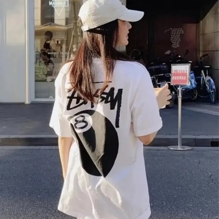 [BUNJANG] Nike x Stüssy 8 Ball T-Shirt (XL) / [새 상품] 나이키 스투시 8볼 L, 스투시 8볼 티셔츠 XL