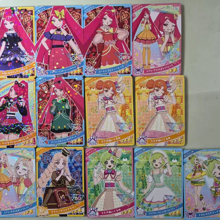 [BUNJANG] Aipri Japanese Edition Collaboration Cards Bundle Set / 아이프리 일판 콜라보 카드 포함 94장 일괄