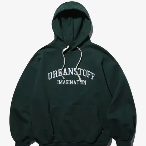 [BUNJANG] Urbanstuff Hooded Sweatshirt Green M / 어반스터프 후드티 그린 M