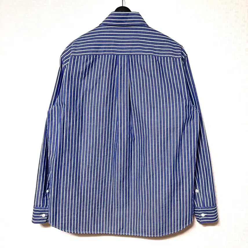 [BUNJANG] System Homme Striped Shirt / [M,95]한섬 시스템 옴므 스트라이프 셔츠 남방