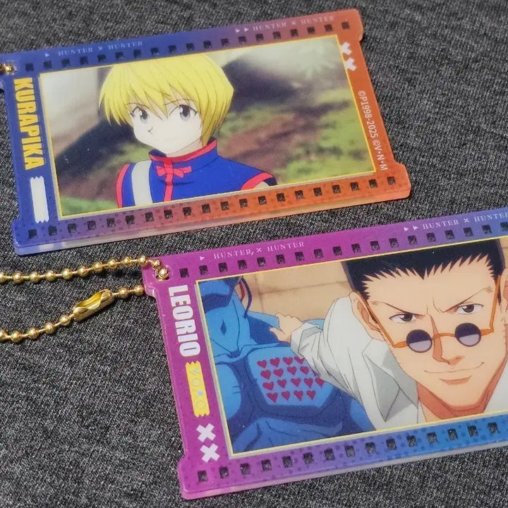 [BUNJANG] Hunter x Hunter Acrylic Keyring Kurapika &amp; Leorio / 헌터x헌터 아크릴 키링 크라피카&amp;레오리오