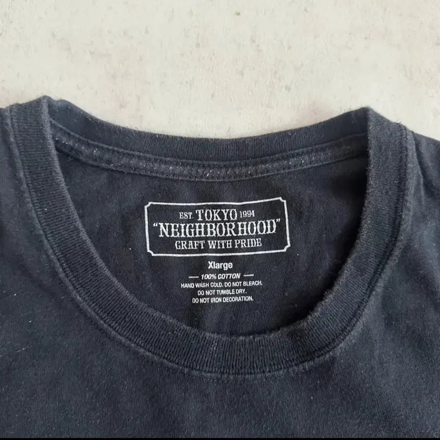 [SOLD OUT] 네이버후드 x 프라그먼트 SLUMBER 반팔티(XL)