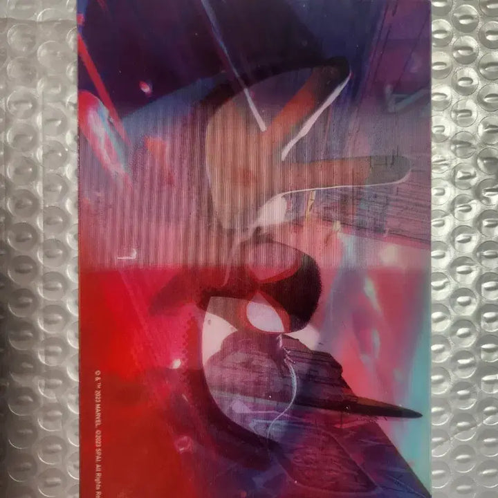 [BUNJANG] Spider-Man: Across the Spider-Verse Lenticular Postcard / 스파이더맨 어크로스 더 스파이더버스 메가박스 렌티큘러 엽서