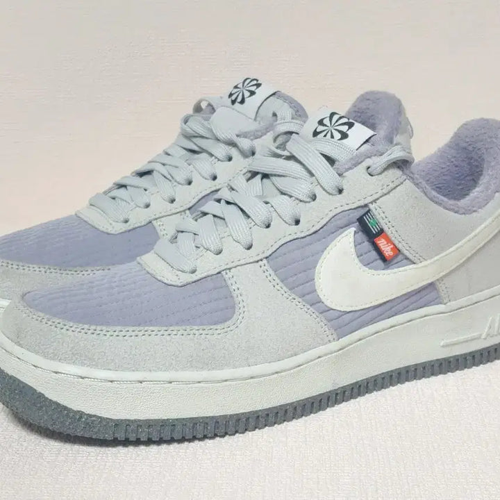 [BUNJANG] Nike Air Force 1 Light Purple Sneakers / 나이키 에어포스 1 라이트 퍼플 255mm