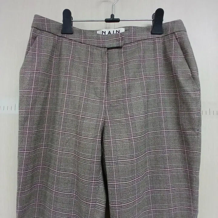 [BUNJANG] NAIN Check Pattern Slacks / NAIN 체크 패턴 슬랙스