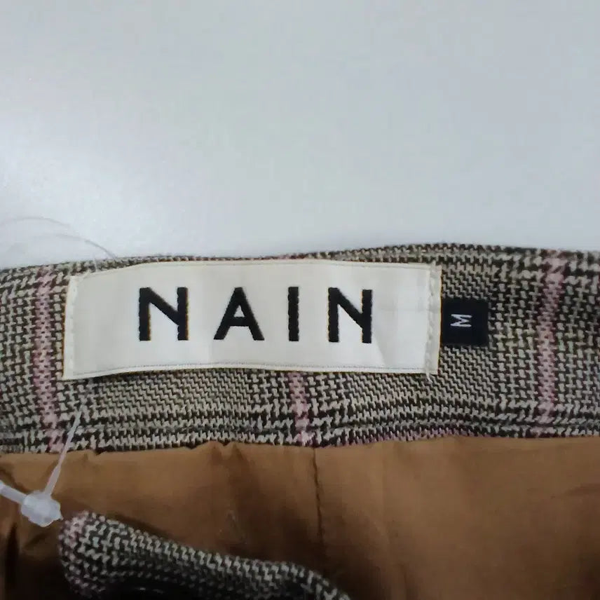 [BUNJANG] NAIN Check Pattern Slacks / NAIN 체크 패턴 슬랙스