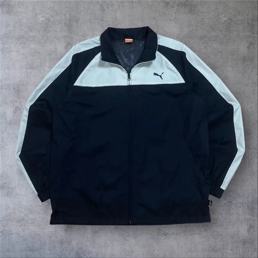 [SOLD OUT] 푸마 스몰 로고 믹스 컬러 바람막이