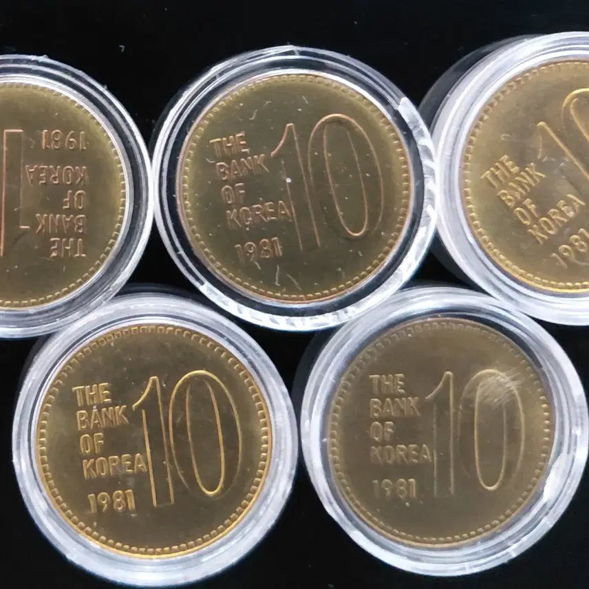 [BUNJANG] 1981 10 Won Coin Set / 특년도 1981년 10원 동전 1개