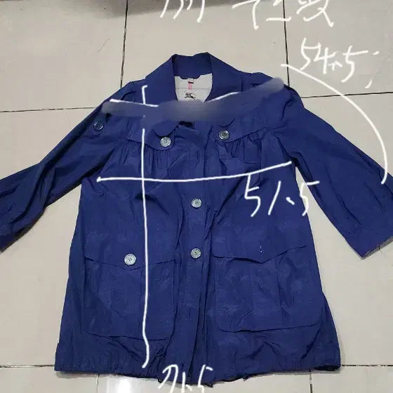 [BUNJANG] Burberry 3/4 Sleeve Safari Jacket / 버버리 7부소매 사파리 77